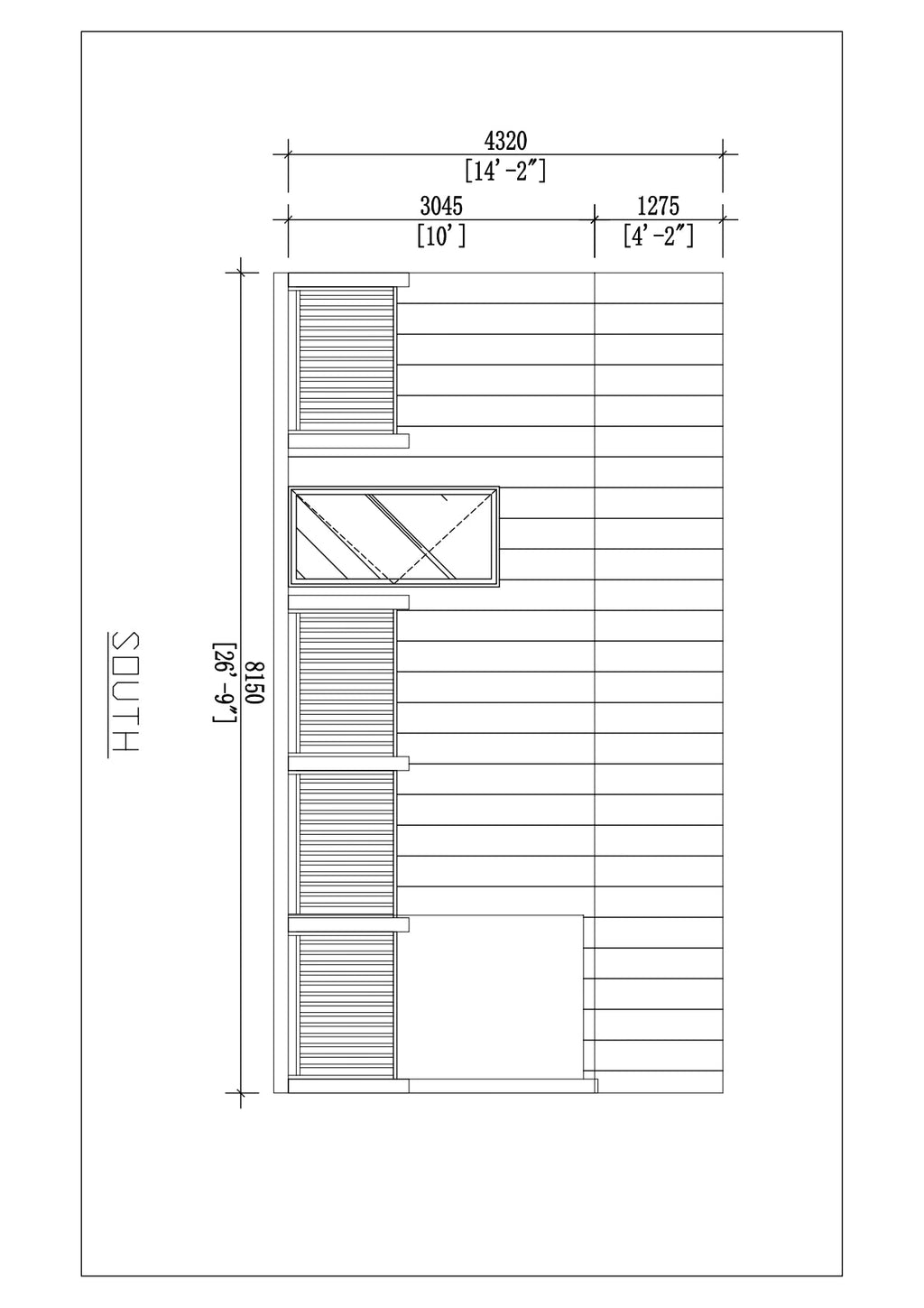 164-TRM Modern Eco-Friendly Wooden Kit Home With Bedroom, Bathroom & Kitchen (468 sq ft)