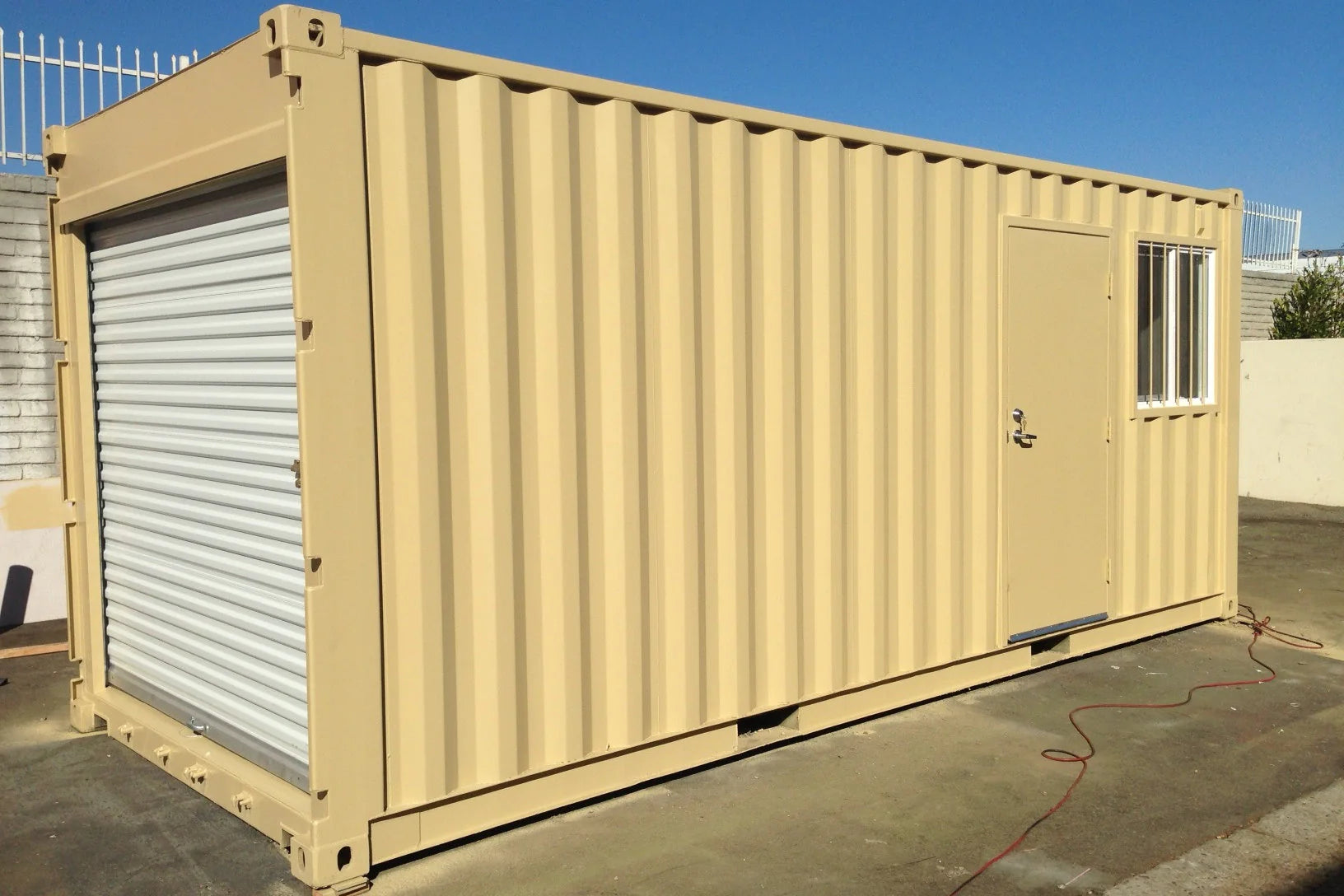 16ft storage container with rollup door 1 2.webp