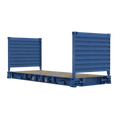 20ft flat rack shipping container heavy load platform 01.webp