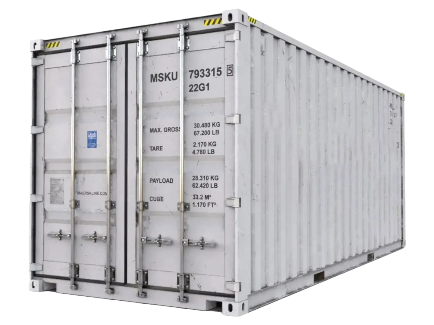 40ft High Cube Double-Door “Tunnel” Container – Dual End Access