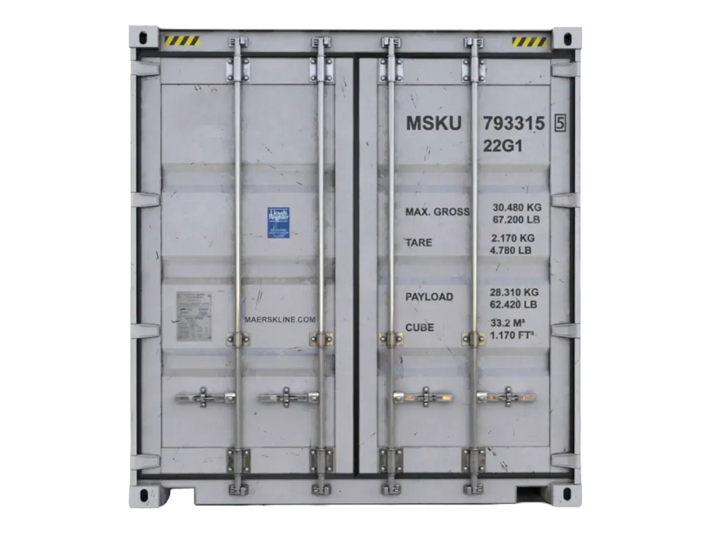 20ft High Cube Double-door Tunnel Container