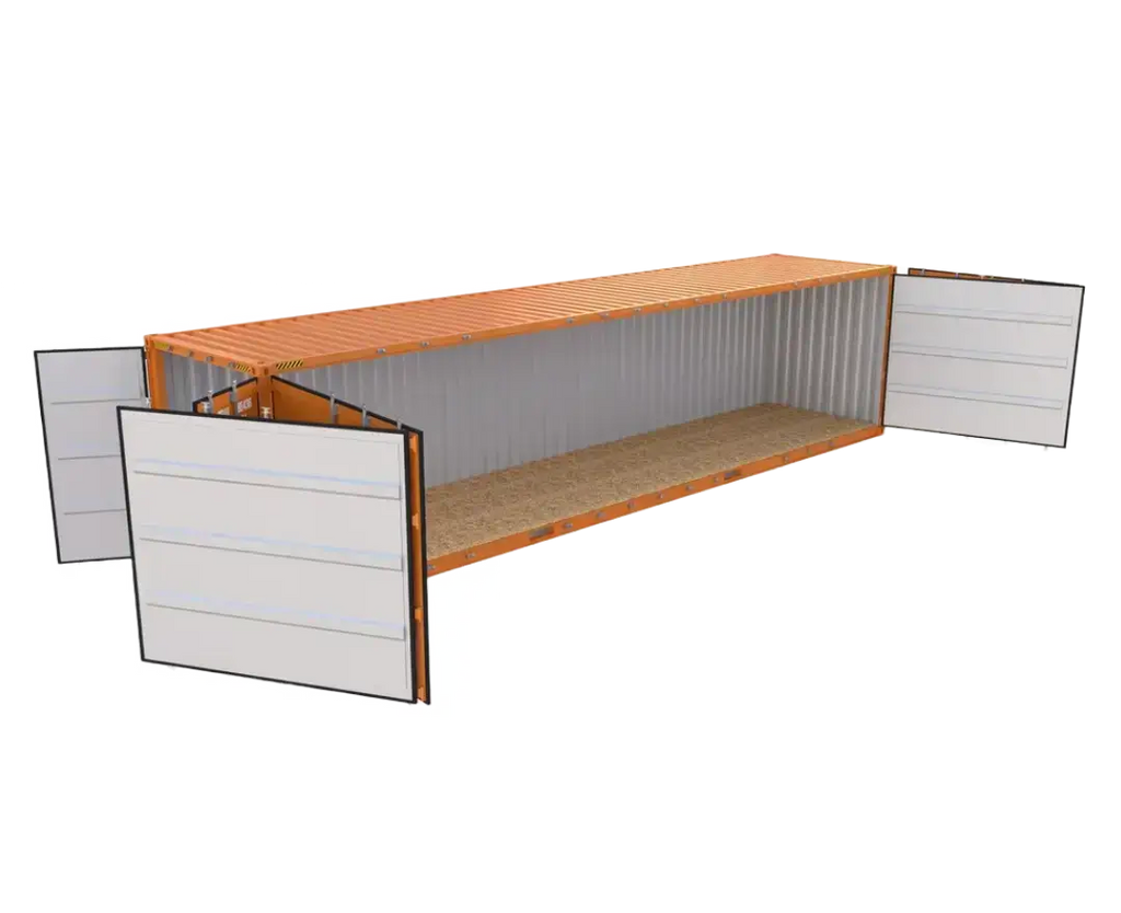 40ft HC Open Side Container