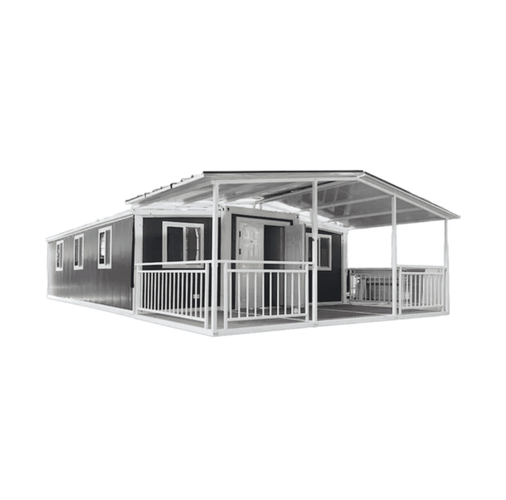TS-144 Turnkey Prefab Mobile Home With 3 Bedrooms (800 sq ft)